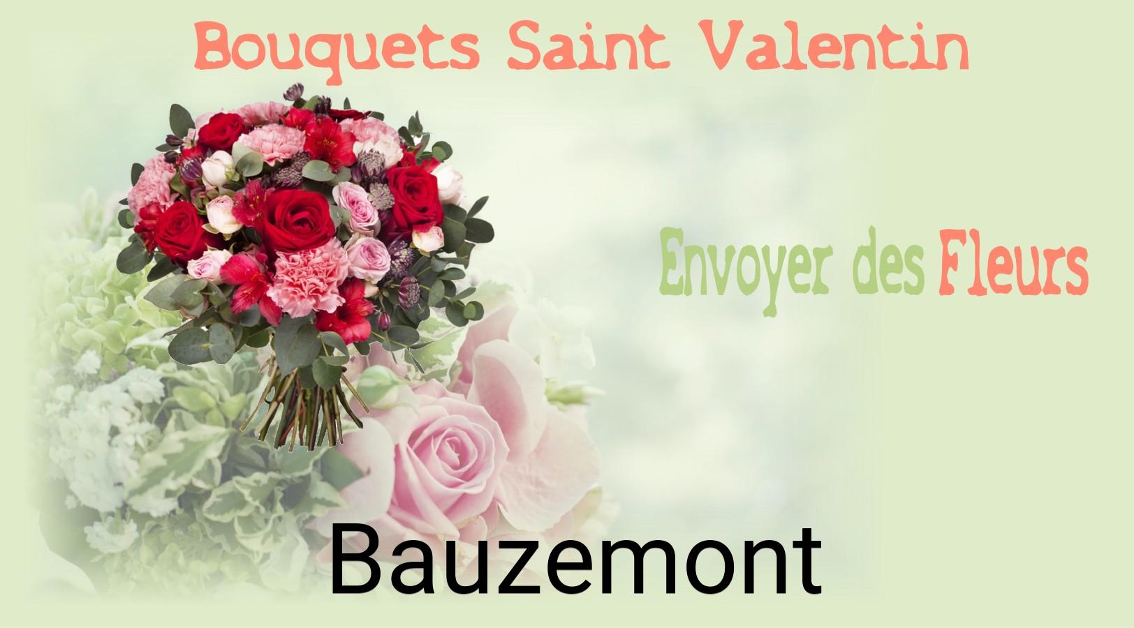 Roses de Saint-Valentin livrées à Bauzemont